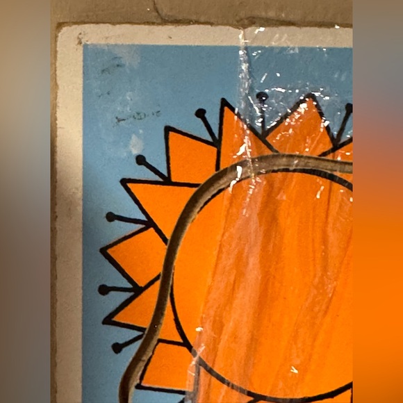 Vintage 1988 PLAYSKOOL Big Bird Wooden PUZZLE Sesame Street Jim Henson 9 Pieces - Picture 5 of 5